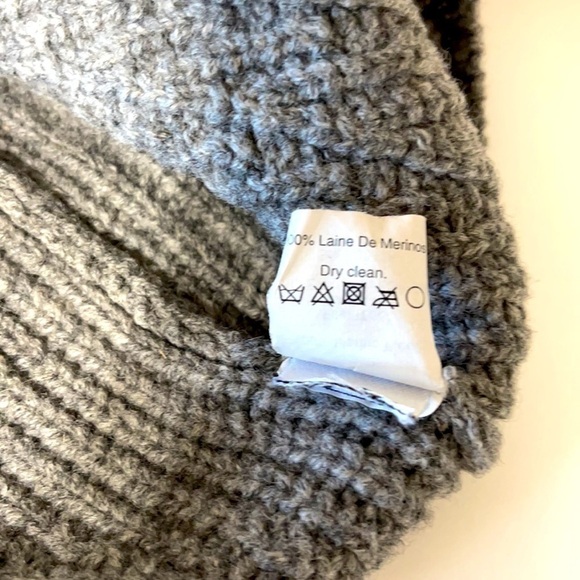 Madewell Grey 100% Merino Wool Sweater - Picture 9 of 9